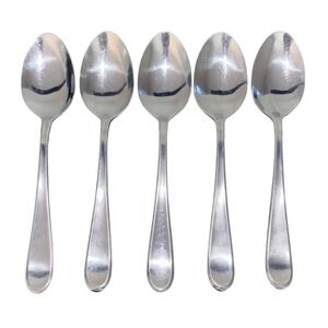 Hampton Silversmiths | Set of 5 Stainless Steel Teaspoons | HSV233